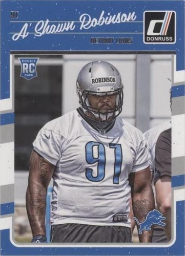 2016 Donruss A'Shawn Robinson #304