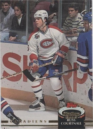 1992-93 Topps Stadium Club - Russ Courtnall #152