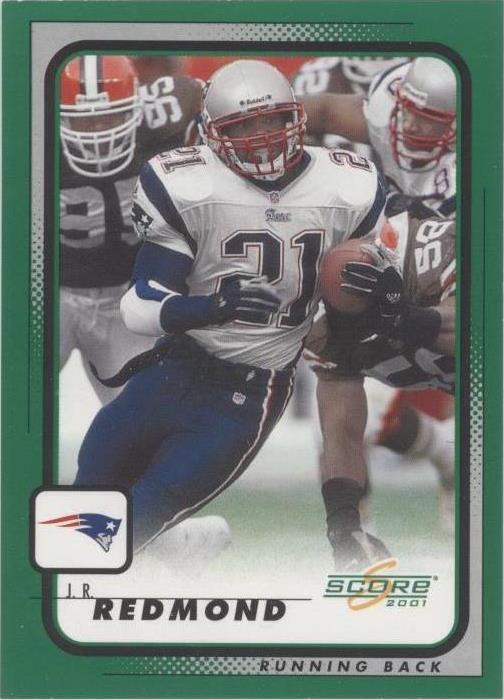 2001 Score J.R. Redmond #118
