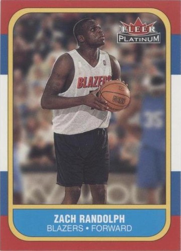 2001-02 Fleer Platinum - Zach Randolph #241