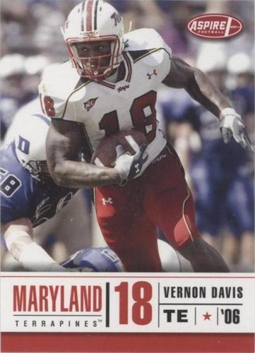2006 SAGE Aspire Vernon Davis #6