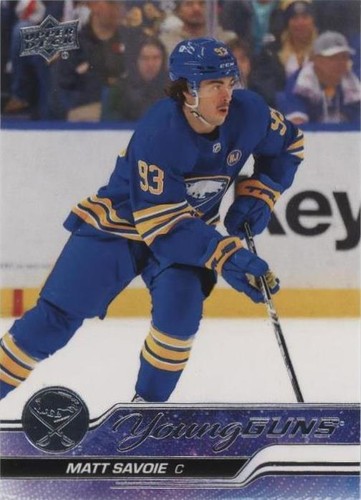 2023-24 Upper Deck Extended Series - Matthew Savoie #729