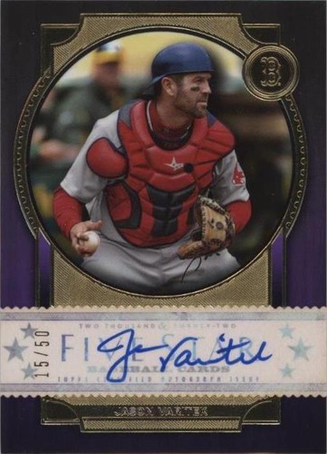 2022 Topps Five Star - Jason Varitek #FSA-TEK