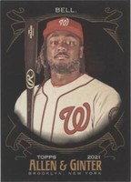 2021 Topps Allen & Ginter's X - Josh Bell #5