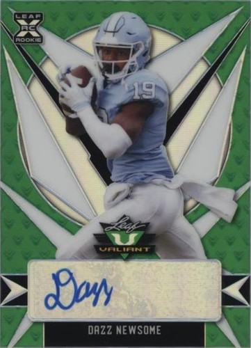 2021 Leaf Valiant Dazz Newsome #BA-DN1