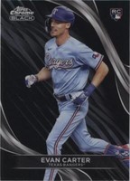 2024 Topps Chrome Black - Evan Carter #83