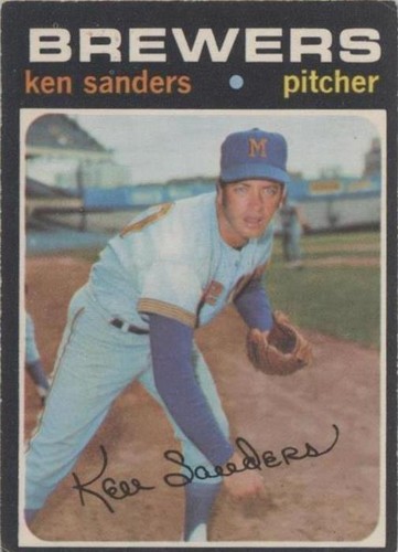 1971 O-Pee-Chee - Ken Sanders #116