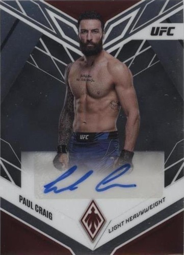 2023 Panini Chronicles UFC - Paul Craig #PX-PCG