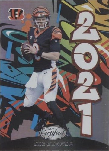 2021 Panini Certified Joe Burrow #2021-3