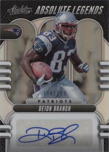 2023 Panini Absolute Deion Branch #AL-DB