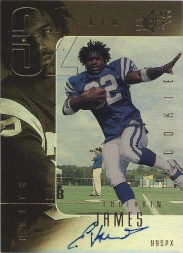 1999 SPx Edgerrin James #124