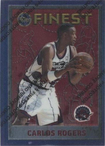 1995-96 Topps Finest - Carlos Rogers #145
