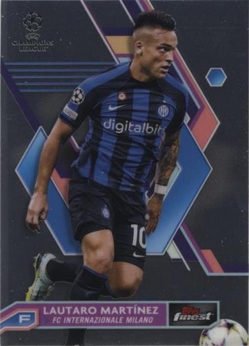 2022-23 Topps Finest UEFA Club Competitions Lautaro Martinez #89