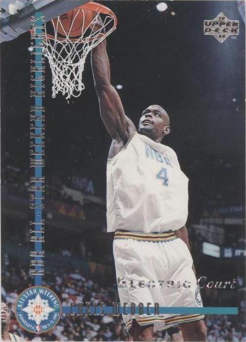 Upper Deck 1993-94 edición especial - Chris Webber #186