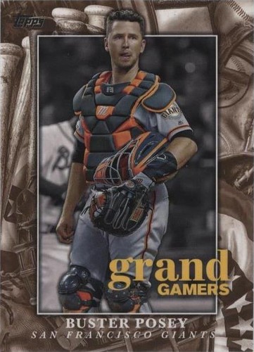 2024 Topps Series 1 #GOG-17 Buster Posey Grand Gamers Giants
