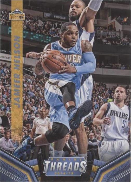 2014-15 Panini Threads - Jameer Nelson #77