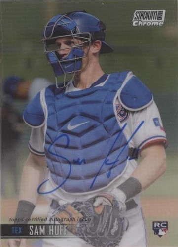 2021 Topps Stadium Club Chrome - Sam Huff #SCCBA-SHU