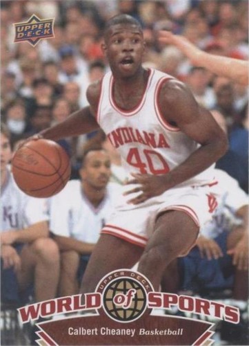 2010 Upper Deck World of Sports - Calbert Cheaney #14