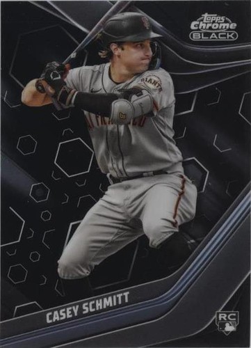 2023 Topps Chrome Black - Casey Schmitt #58