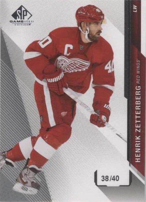 2014-15 SP Game Used - Henrik Zetterberg #29