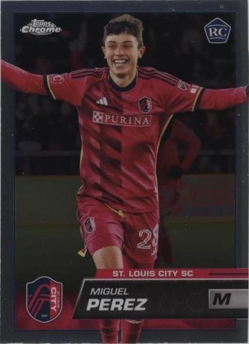 2023 Topps Chrome MLS Miguel Perez #102