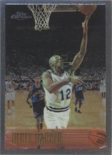 1996-97 Topps Chrome - Derek Harper #144