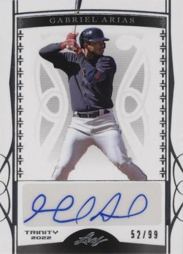 2022 Leaf Trinity - Gabriel Arias #BA-GA1
