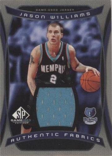 2004-05 SP Game Used - Jason Williams #AF-JW