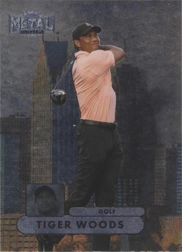 2022 Skybox Metal Universe Champions - Tiger Woods #RMUC-25