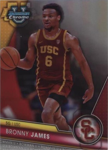 2023-24 Bowman University Chrome Basketball Trading Cards