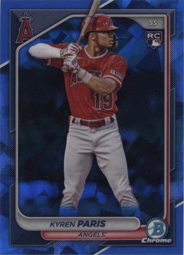 2024 Bowman Chrome Sapphire Edition - Kyren Paris #64