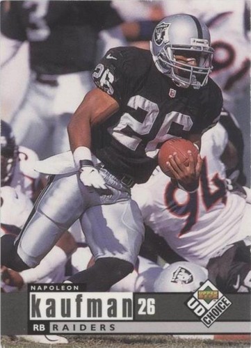 1998 Upper Deck UD Choice Napoleon Kaufman #134