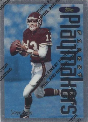 1996 Topps Finest Steve Bono #204