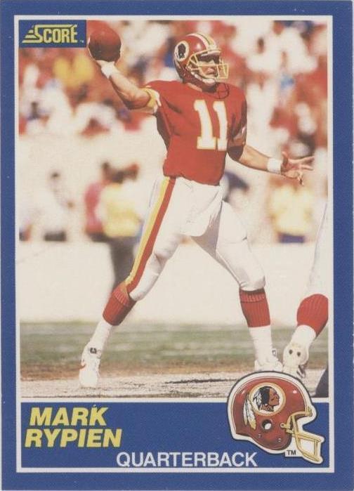 Score Mark Rypien #105 1989