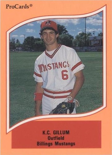 1990 ProCards A & AA Minor League Stars - K.C. Gillum #196