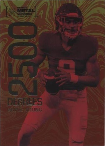 2022 Skybox Metal Universe Champions Bryce Young #D-5