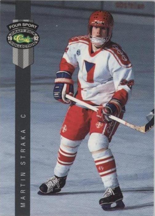 Colección Classic Four Sport Draft Pick 1992 - Martin Straka #180