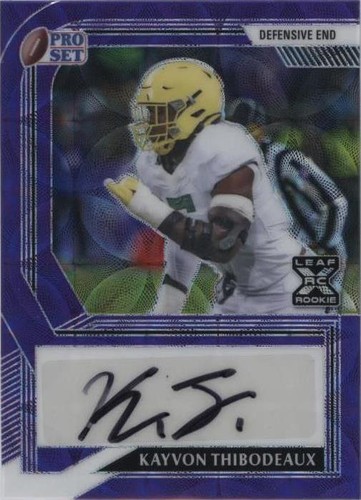 2022 Leaf Pro Set Metal Kayvon Thibodeaux #PA-KT1