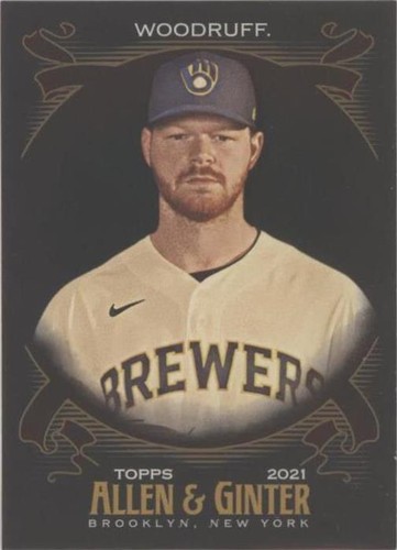 2021 Topps Allen & Ginter's X - Brandon Woodruff #336