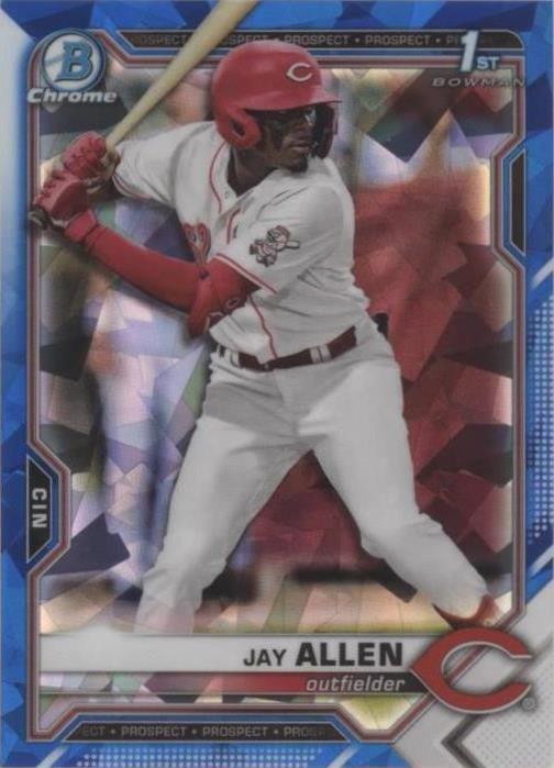 2021 Bowman Chrome Draft Sapphire Edition - Jay Allen #BDC-11