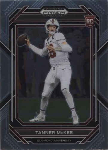 2023 Panini Prizm Draft Picks Tanner McKee #106