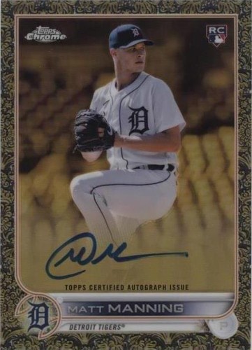 2022 Topps Gilded Collection - Matt Manning #GEA-MAN