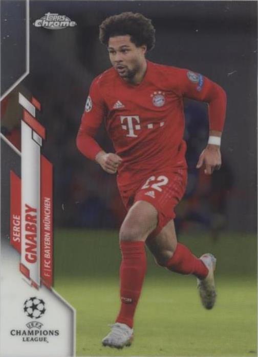 2019-20 Topps Chrome UCL Serge Gnabry #67