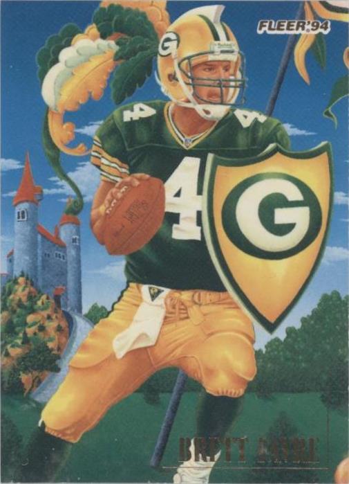 Fleer Brett Favre #4 1994