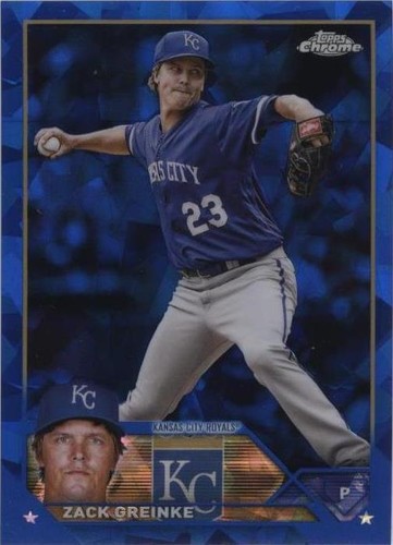 2023 Topps Chrome Sapphire Edition - Zack Greinke #420