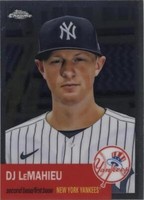 2022 Topps Chrome Platinum Anniversary - D.J. LeMahieu #492