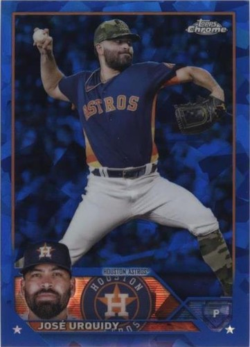 2023 Topps Chrome Sapphire Edition - Jose Urquidy #518