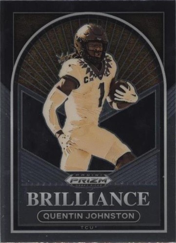 2023 Panini Prizm Draft Picks Quentin Johnston #BR-24