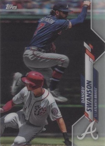 2020 Topps 3D Lenticular - Dansby Swanson #47