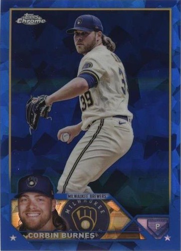 2023 Topps Chrome Sapphire Edition - Corbin Burnes #225